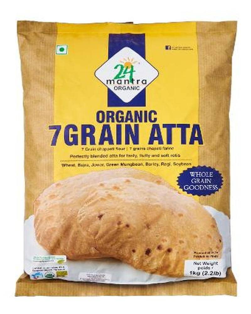 24 Mantra Organic 7 Grain Atta / Flour 24 Mantra Flour, 24 Mantra Organic 7 Grain Atta, 24 Mantra Organic 7 Grain Atta / Flour, 24 Mantra Organic 7 Grain Flour, 7 Grain Atta, 7 Grain Flour, Grain Atta, Grain Flour 
