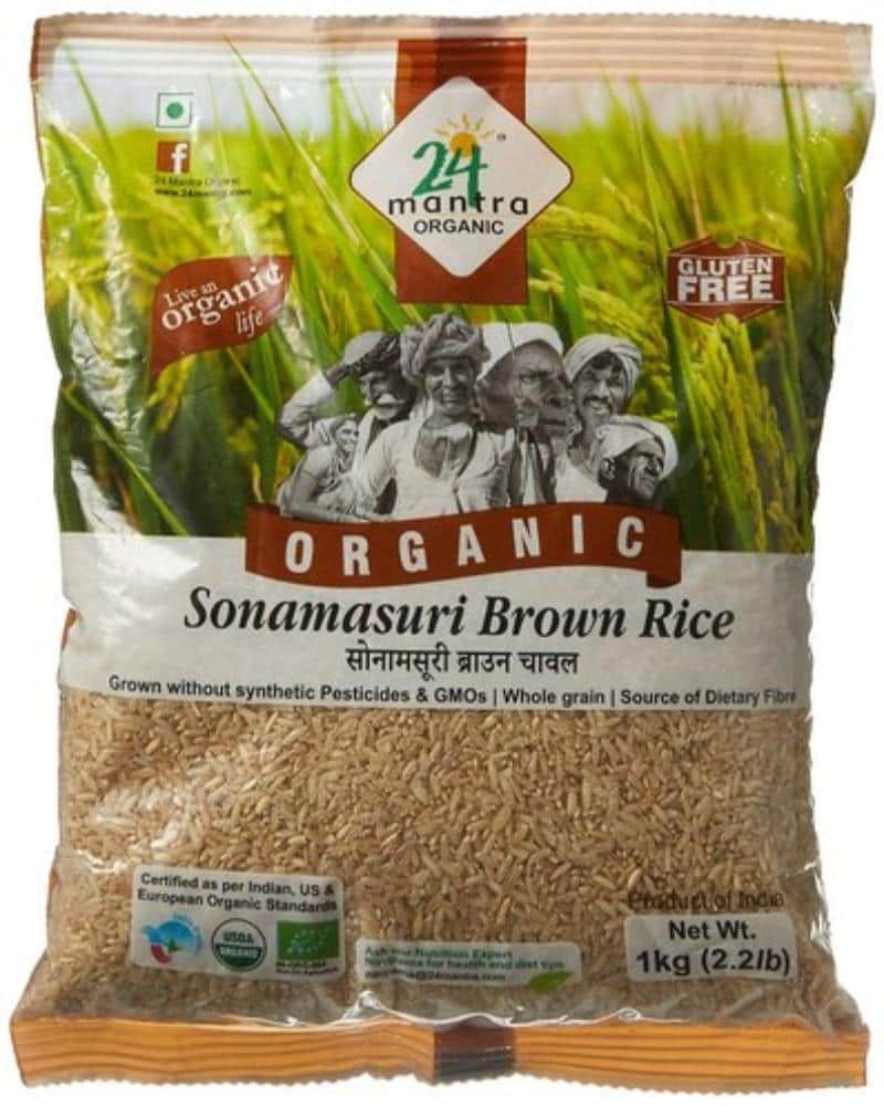 24 Mantra Organic Brown Sona Masoori Rice 24 Mantra Organic Brown Sona Masoori Rice, 24 Mantra Rice, Brown Masoori Rice, Brown Sona Masoori Rice, Masoori Rice, Organic  Rice 