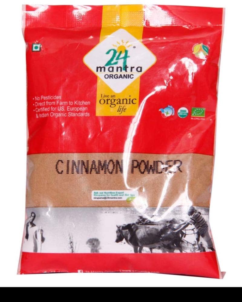 24 Mantra Organic Cinnamon Powder 24 Mantra Masala, 24 Mantra Organic Cinnamon Powder, 24 Mantra Organic Masala, Cinnamon Powder, Organic Cinnamon Powder 