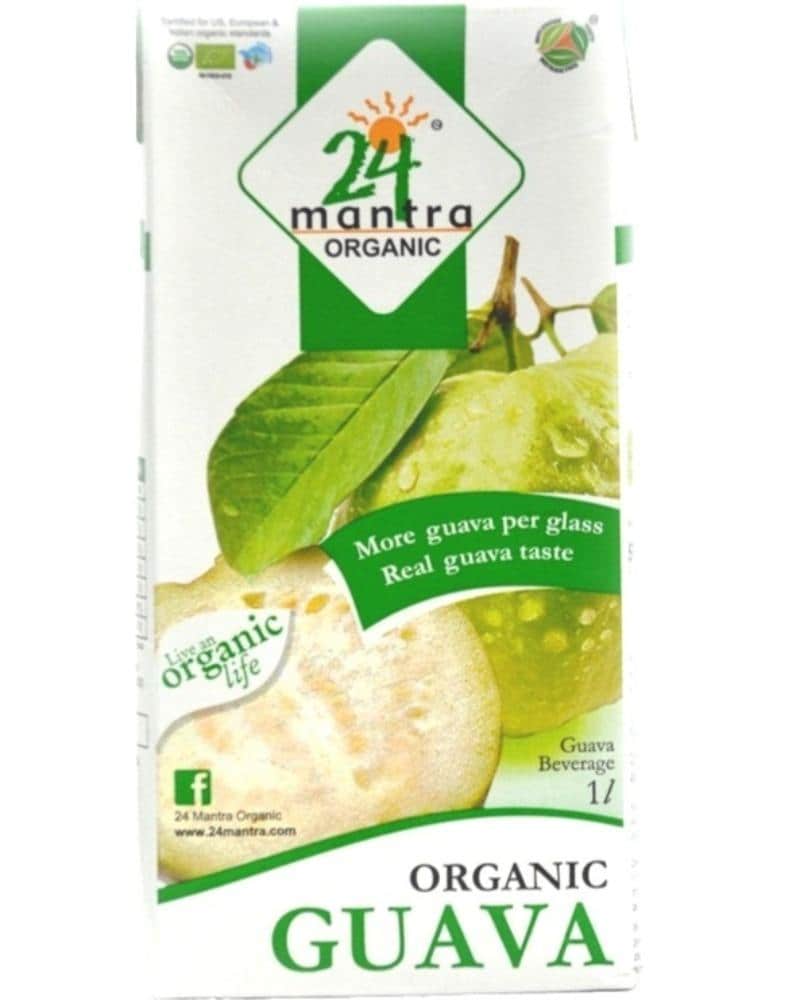 24 Mantra Organic Guava Fruit Beverage 24 Mantra Beverage, 24 Mantra Organic Beverage, 24 Mantra Organic Guava Fruit Beverage, Guava Fruit Beverage, Organic Guava Fruit Beverage 