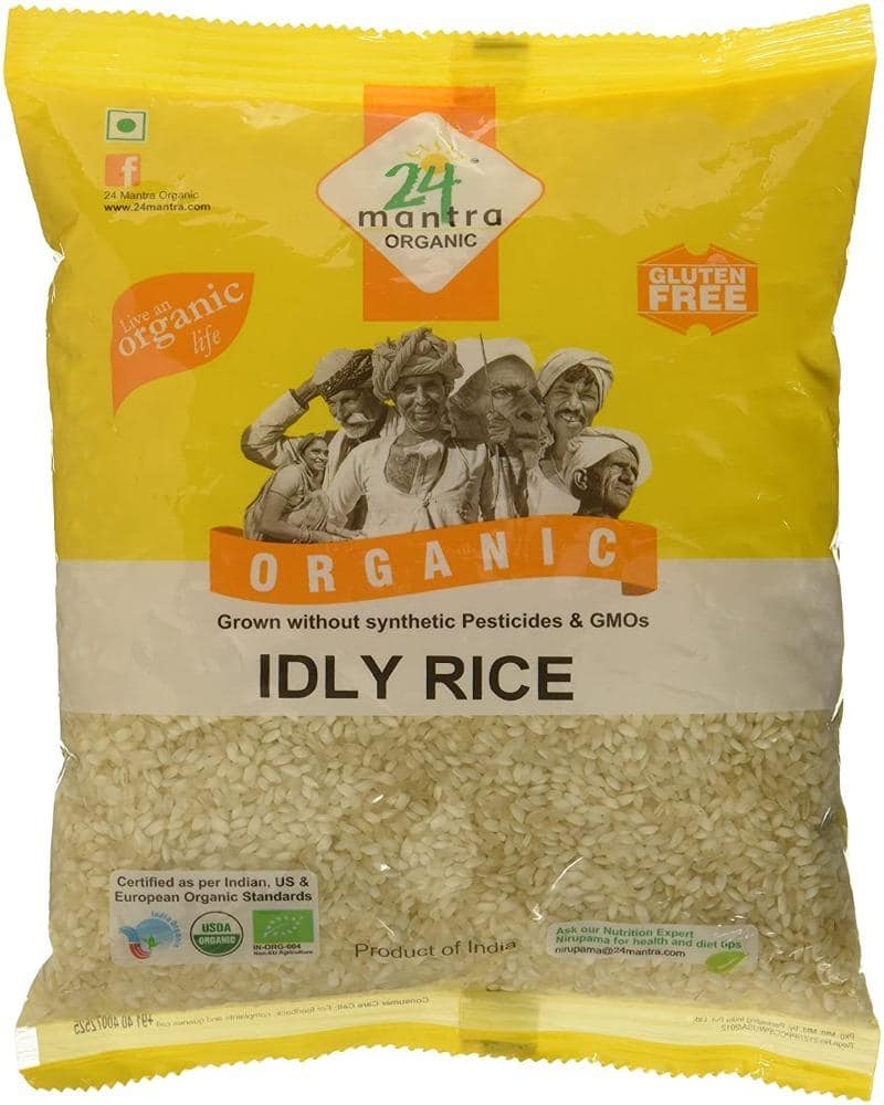 24 Mantra Organic Idli Rice 24 Mantra Organic Idli Rice, 24 Mantra Rice, Idli Rice, Organic Idli Rice 