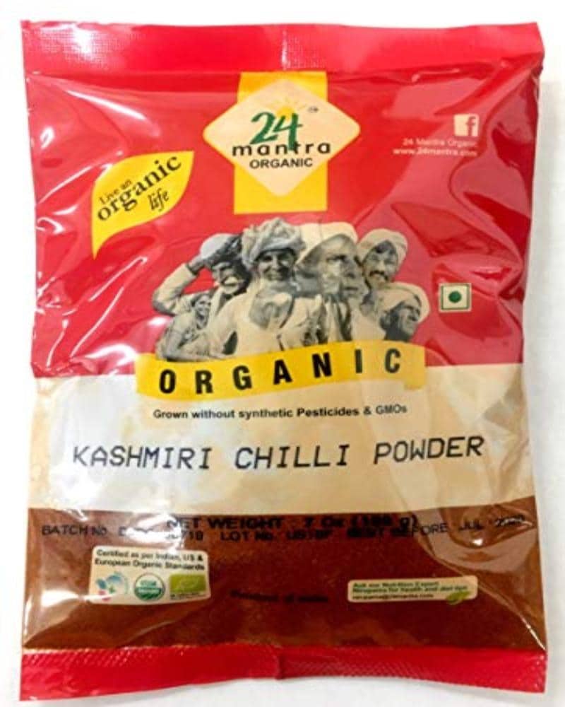 24 Mantra Organic Kashmiri Chili Powder 24 Mantra  Masala, 24 Mantra Organic Kashmiri Chili Powder, 24 Mantra Organic Masala, Chili Powder, Kashmiri Chili Powder, Organic Chili Powder, Organic Kashmiri Chili Powder 