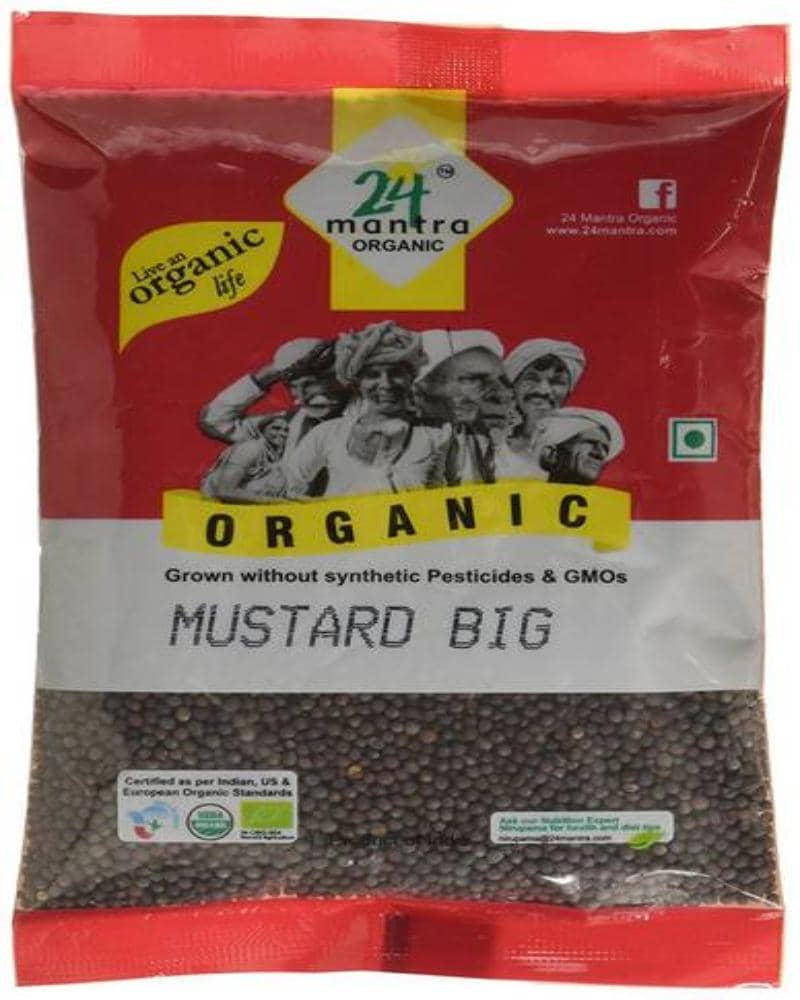 24 Mantra Organic Mustard Seeds (Big) 24 Mantra Organic, 24 Mantra Organic Mustard Seeds (Big), Mustard Seeds (Big) 