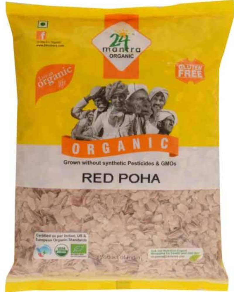 24 Mantra Organic Red Rice Poha 24 Mantra Organic Poha, 24 Mantra Organic Red Rice Poha, 24 Mantra Poha, Organic Red Rice Poha, Poha, Red Rice Poha 