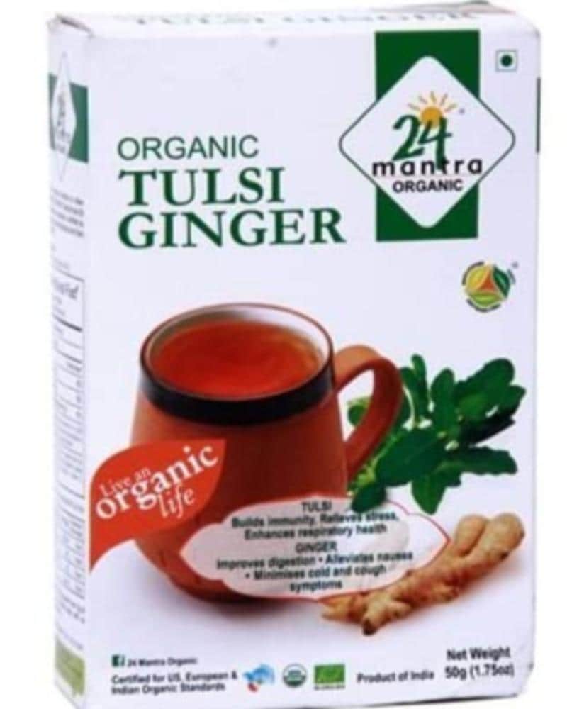 24 Mantra Organic Tulsi Ginger Tea 24 Mantra Organic Tea, 24 Mantra Organic Tulsi Ginger Tea, 24 Mantra Tea, Organic Tea, Organic Tulsi Ginger Tea, Tulsi Ginger Tea 
