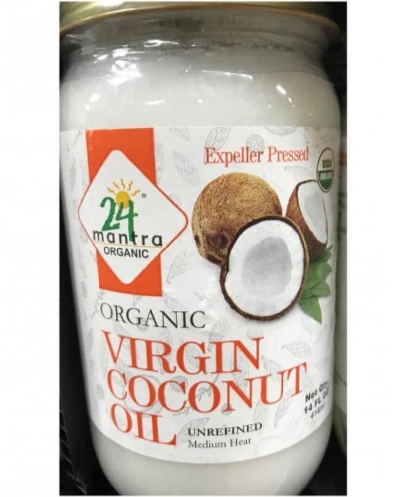 24 Mantra Organic Virgin Coconut Oil - Expeller Pressed - Unrefined 24 Mantra Organic Virgin Coconut Oil -  Unrefined, 24 Mantra Organic Virgin Coconut Oil - Expeller Pressed - Unrefined, Organic Virgin Coconut Oil, Virgin Coconut Oil Unrefined 