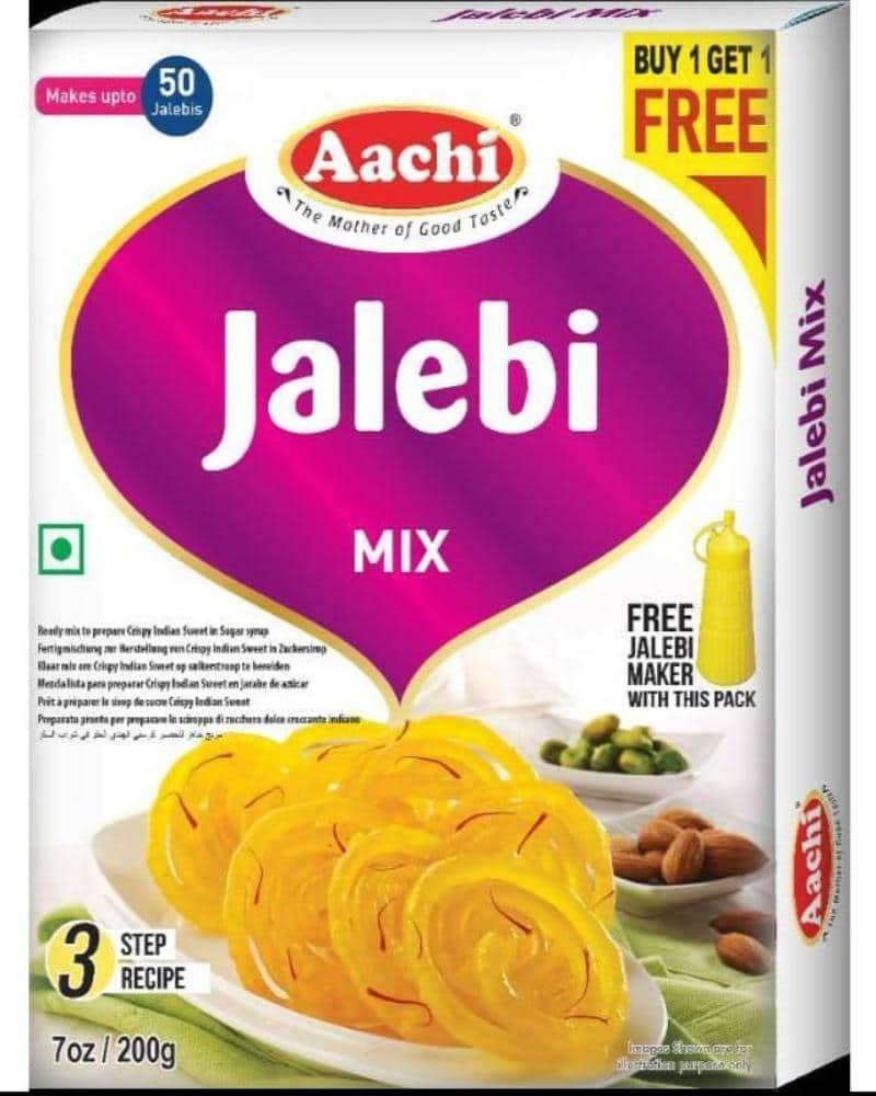 Aachi Jalebi Mix Aachi Jalebi Mix, Aachi Jalebi Mix With Maker, Jalebi, Jalebi Mix, Jalebi Mix With Maker 