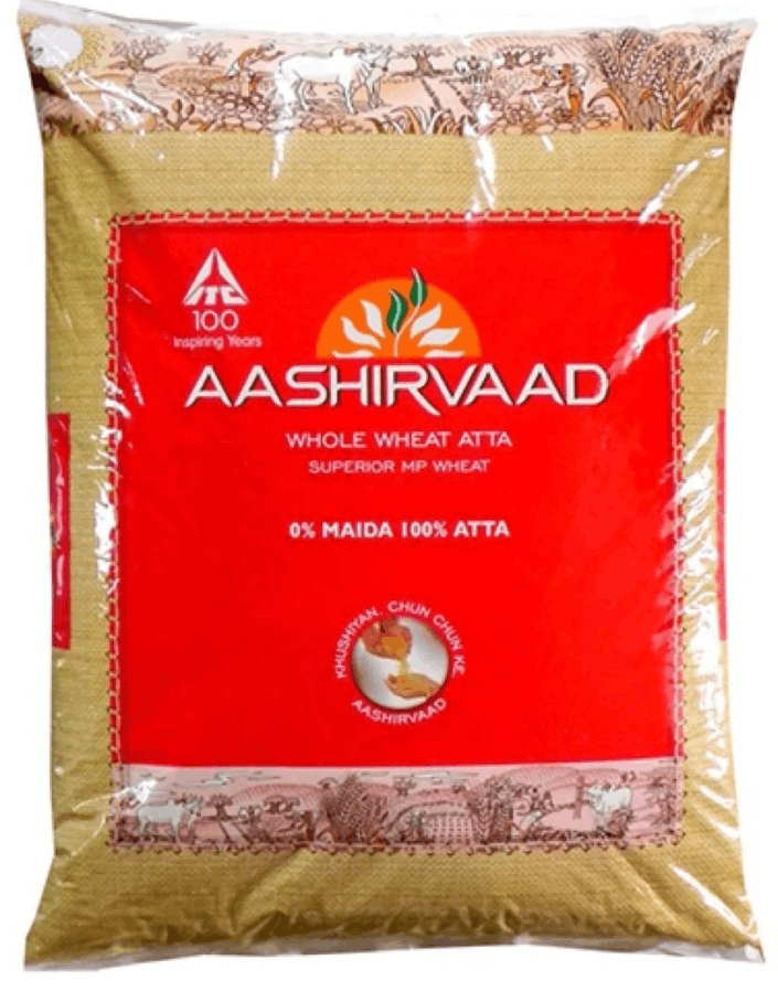 Aashirvaad Chakki Atta Aashirvaad Atta, Atta, Wheat Flour 