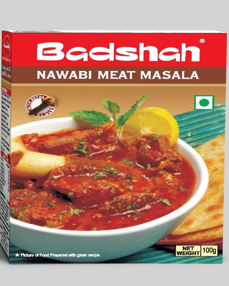 Badshah Nawabi Meat Masala-100gm Badshah Masala, Badshah Nawabi Meat Masala, Meat Masala, Nawabi Meat Masala 