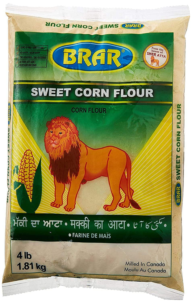 Brar Sweet Corn Flour Corn Flour, Makai Atta, Sweet  Corn Flour 