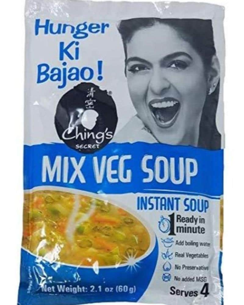 Ching's Instant Mix Vegetable Soup- 55 Gm Ching's, Ching's Instant Mix Vegetable Soup, Mix Vegetable Soup, Soup 