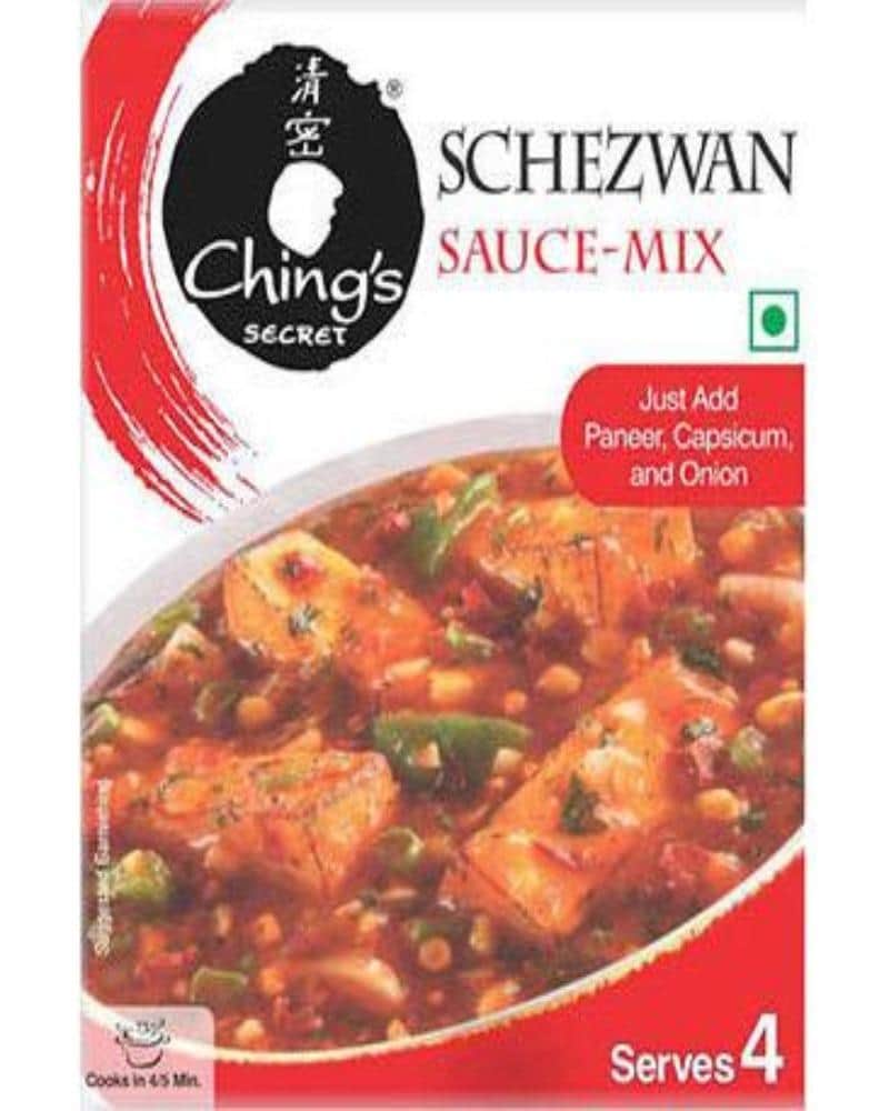 Ching's Schezwan Sauce Mix - 50gm Ching's Secret Schezwan Sauce Mix, chings, sauce, sauce mix, Schezwan 