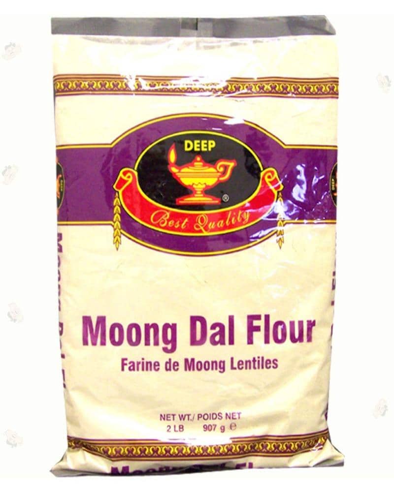 Deep Moong Dal Flour - 2lb Deep Flour, Deep Moong Dal Flour, Moong Dal Flour 