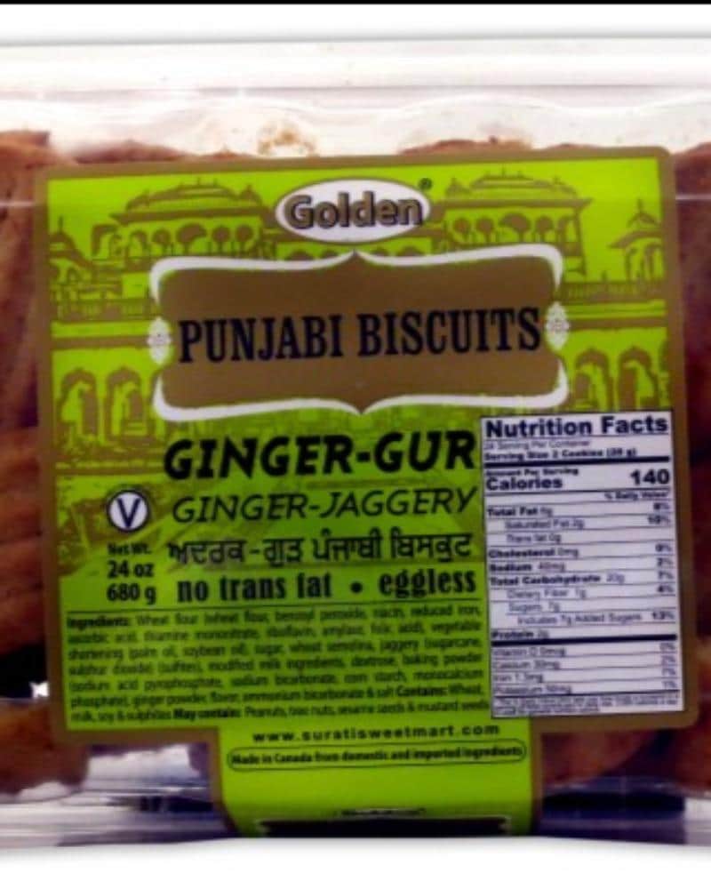 Golden Punjabi Biscuits Ginger Gur Golden Biscuits, Golden Punjabi Biscuits, Golden Punjabi Biscuits Ginger Gur, Punjabi Biscuits 