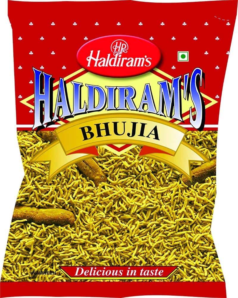 Haldiram's Bhujia aloo bhujia, bhujia, bhujia snack, Haldirams 