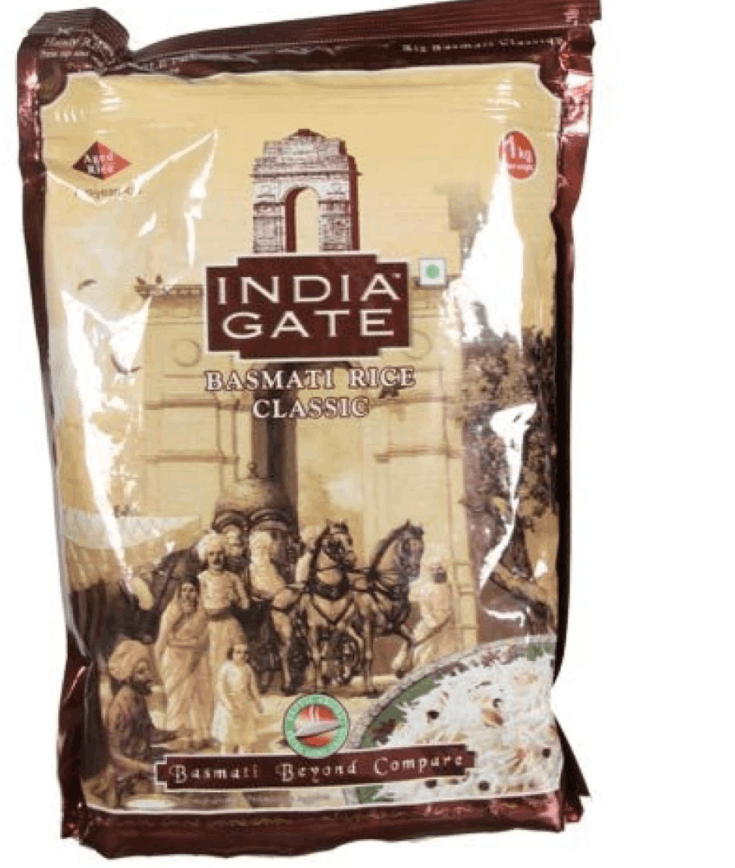India Gate Classic Basmati Rice Basmati Rice, Chawal, India Gate Rice, Rice 