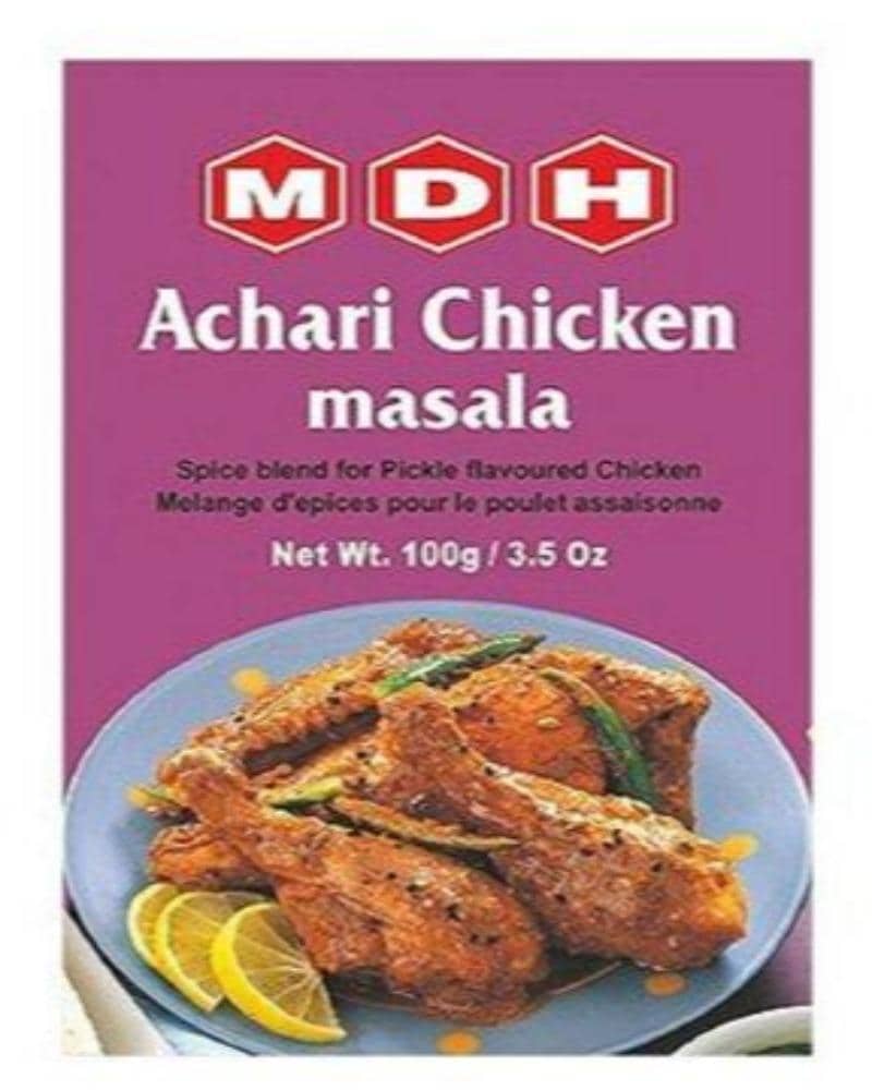 MDH Achari Chicken Masala -100 gm MDH, mdh achari masala, mdh chicken masala, mdh masala 