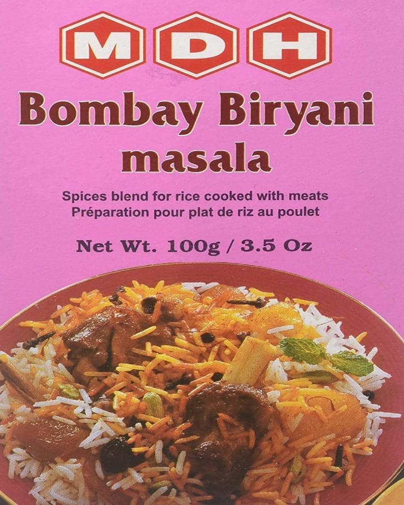 MDH Bombay Biryani Masala -100 gm biryani, biryani masala, MDH, mdh bombay biryani masala, mdh masala 