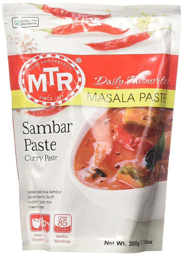 MTR Sambar Paste - 200gms dosa, idli, mtr sambar, sambar, sambar paste 