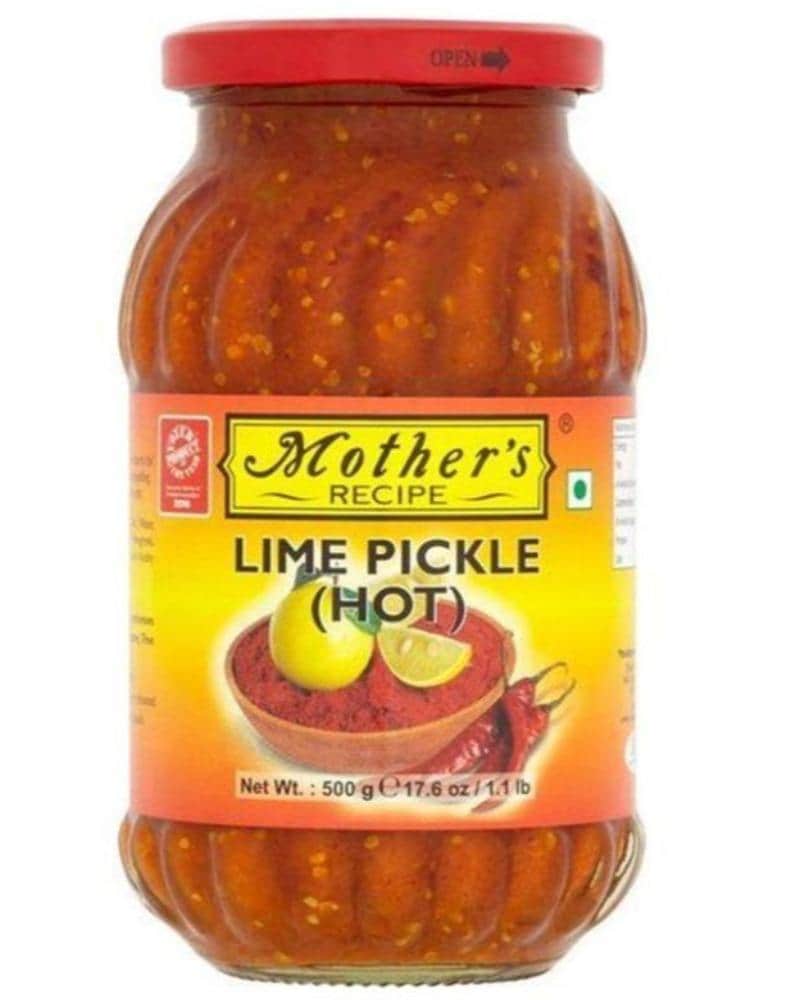 Mother's Recipe Lime Pickle-Hot aachar, indian pickle, lime pickle, Mother's Recipe Lime Pickle (Hot), mothers recipe, pickle 