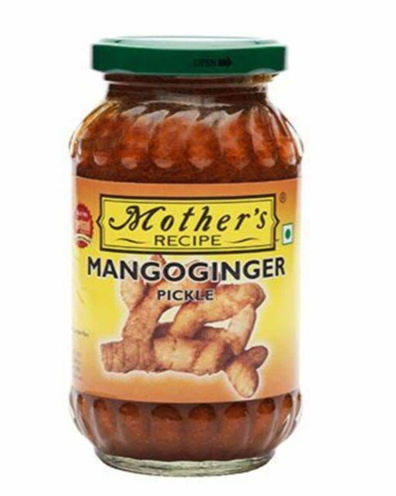 Mother's Recipe Mango Ginger Pickle aachar, ginger pickle, indian pickle, mango pickle, Mother's Recipe Mango Ginger Pickle, mothers recipe 
