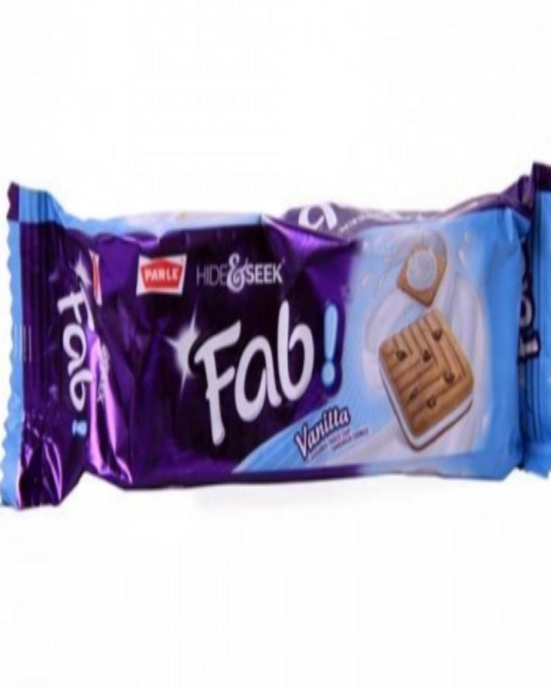 Parle Hide & Seek Fab! - Vanilla Cream Sandwich Cookies Parle Hide & Seek Fab, Parle Hide & Seek Fab! - Vanilla Cream Sandwich Cookies, Vanilla Cream Sandwich Cookies 