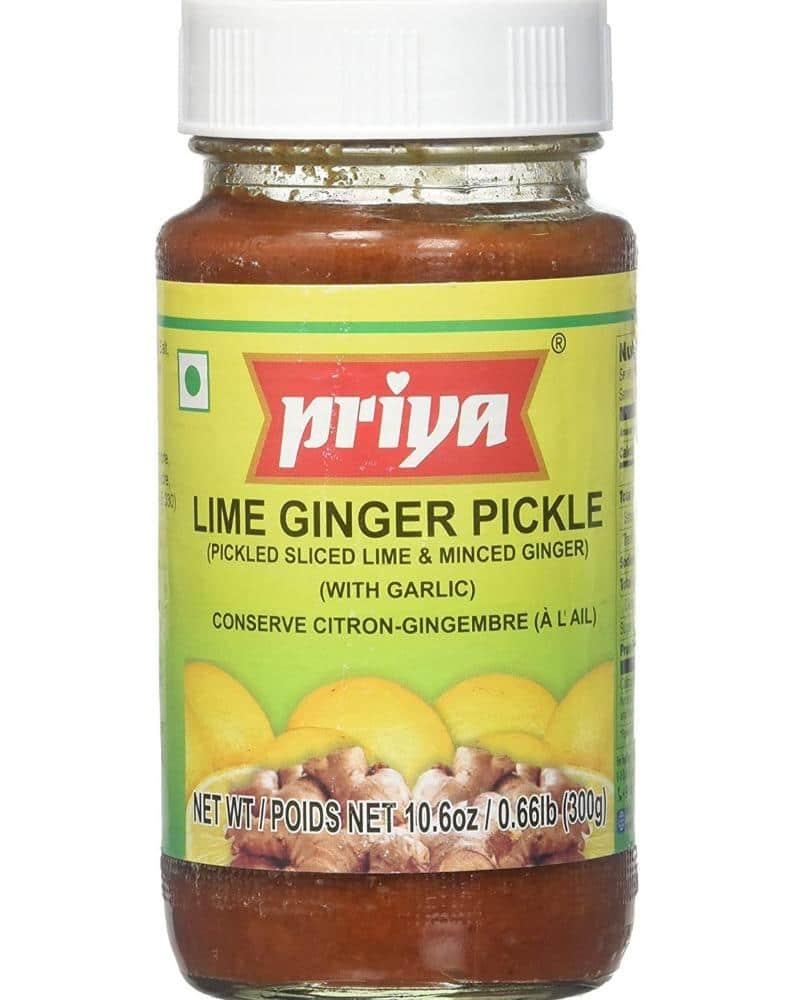 Priya Lime Ginger Pickle aachar, Gujarati pickle, Indian pickles, lime ginger pickle, lime pickle, pickle, Priya Lime Ginger With Garlic Pickle 