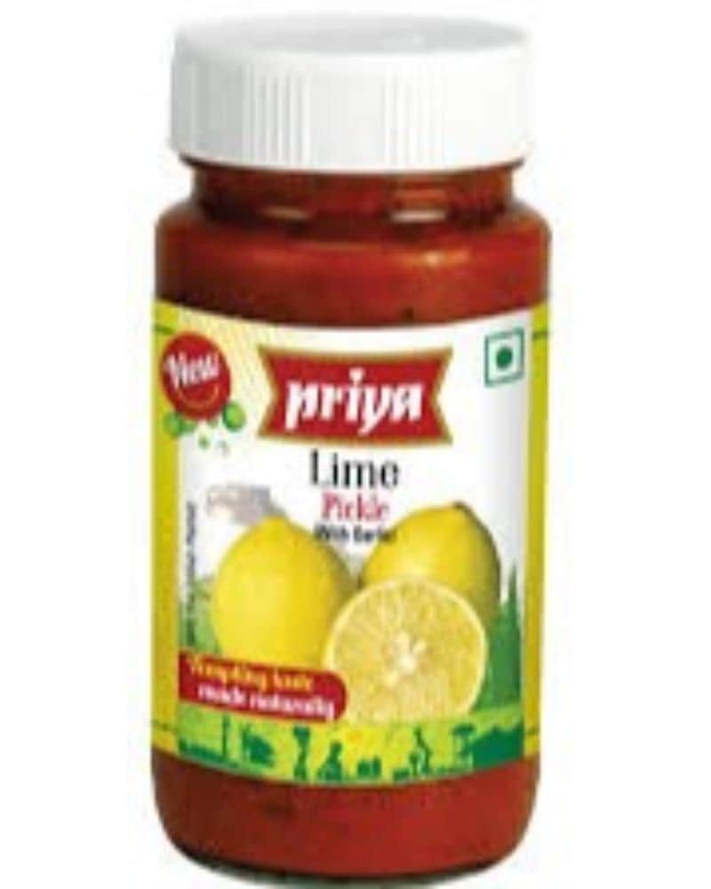 Priya Lime Pickle aachar, Indian pickles, lime pickle, Pickle, priya, Priya Lime Pickle With Garlic, priya pickle 