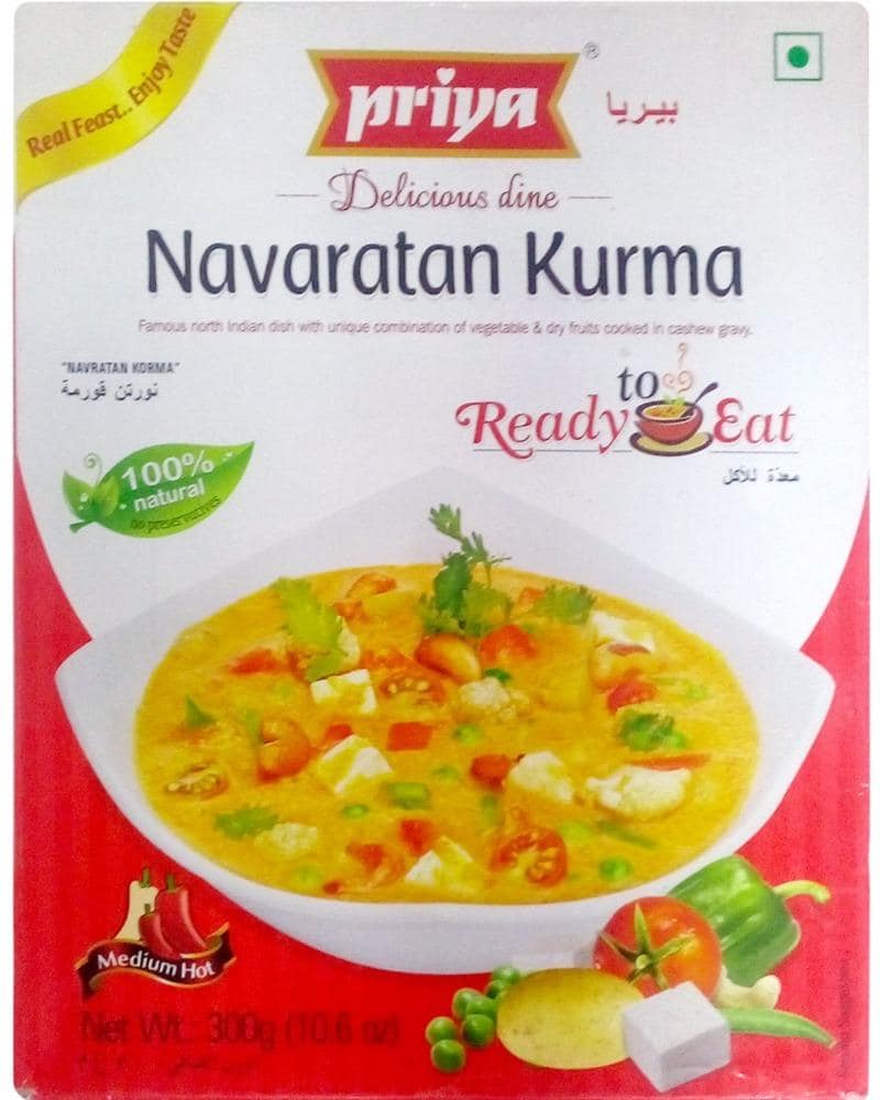 Priya Ready to Eat - Navaratan Kurma Kurma, Navaratan Kurma, Navaratan Kurma (Ready-to-Eat), Priya Navaratan Kurma (Ready-to-Eat), Ready-to-Eat 