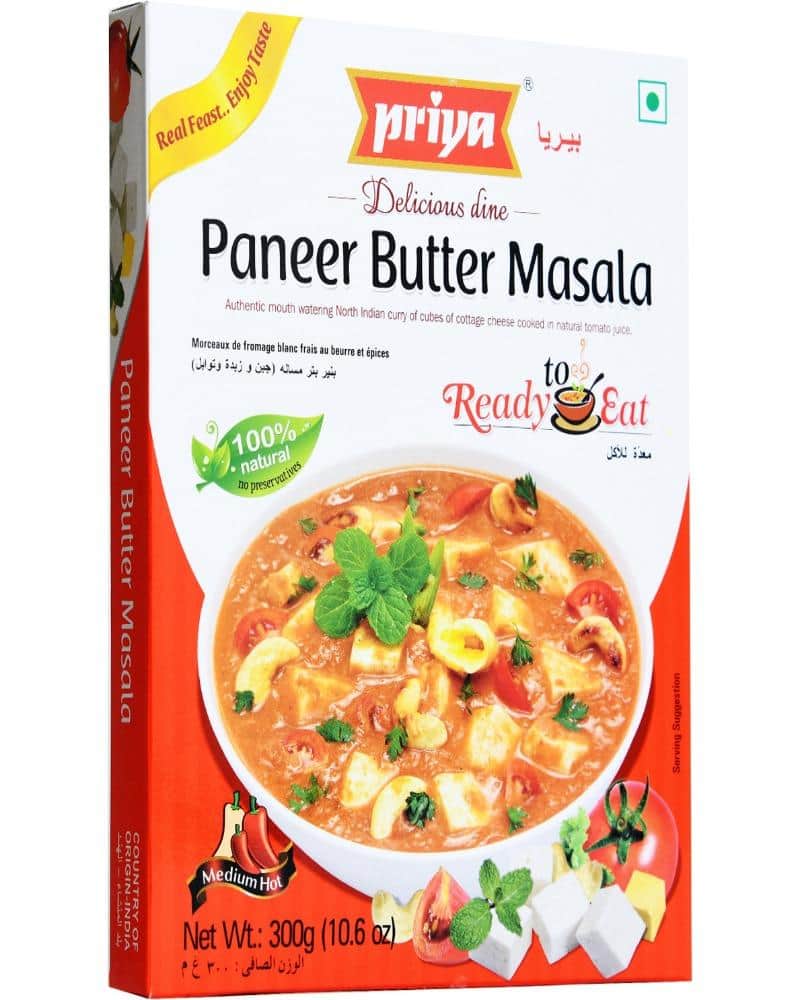 Priya Ready to Eat - Paneer Butter Masala paneer butter masala, Paneer Butter Masala ready to eat, Priya RTE Paneer Butter Masala, ready to eat 