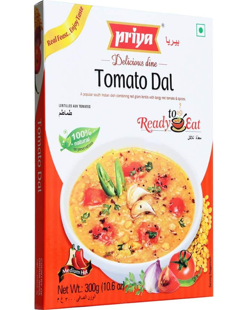 Priya Ready to Eat - Tomato Dal Priya RTE Tomato Dal, ready to eat, Tomato Dal, Tomato Dal ready to eat 