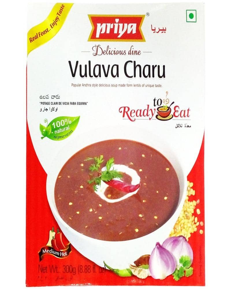 Priya Ready to Eat - Vulava Charu priya, Priya Vulava Charu (Ready-to-Eat), ready to eat, soup, Vulava Charu 