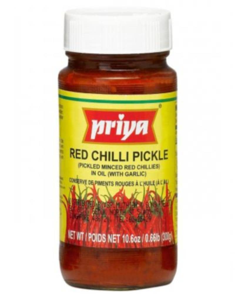 Priya Red Chili Pickle aachar, Chili Pickle, priya pickle, Priya Red Chili Pickle with Garlic, Red Chili Pickle 