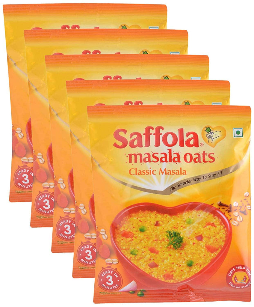 Saffola Masala Oats - Classic Masala- 39 grams Masala Oats, Oats, Saffola Oats 