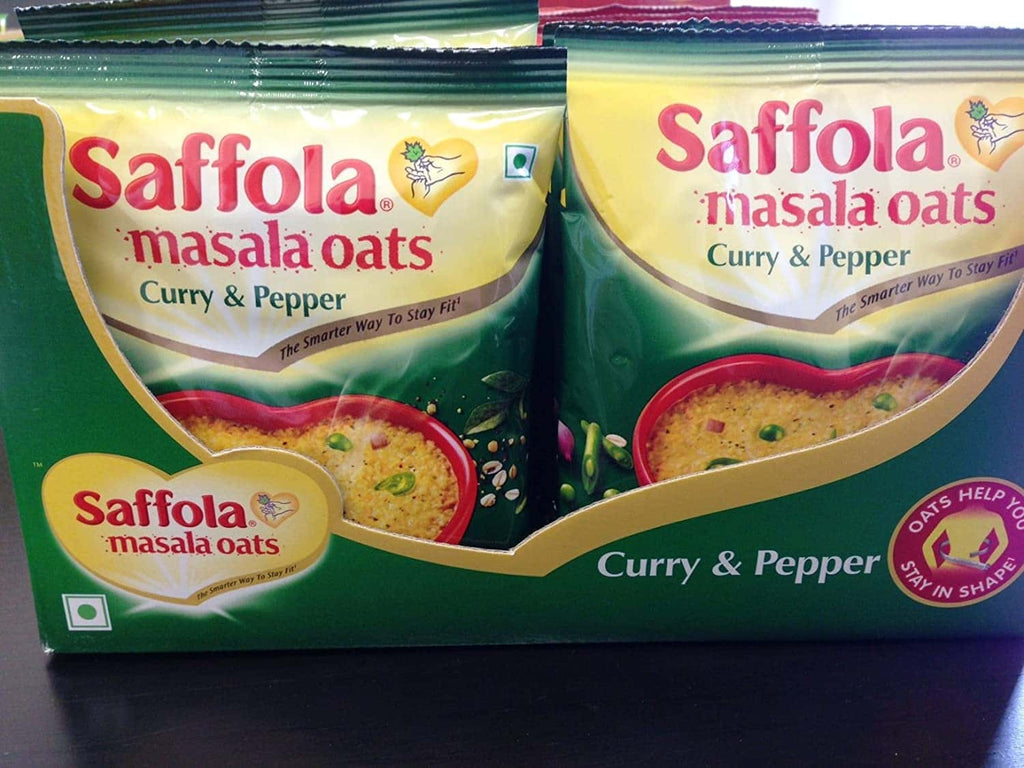 Saffola Masala Oats- Curry & Pepper -39g Oats, Oats Mix, Saffola, Saffola Oats 