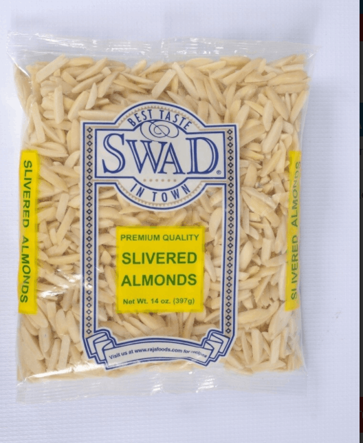 Swad Almonds Slivered Almonds, Almonds Slivered, Slivered Almonds 