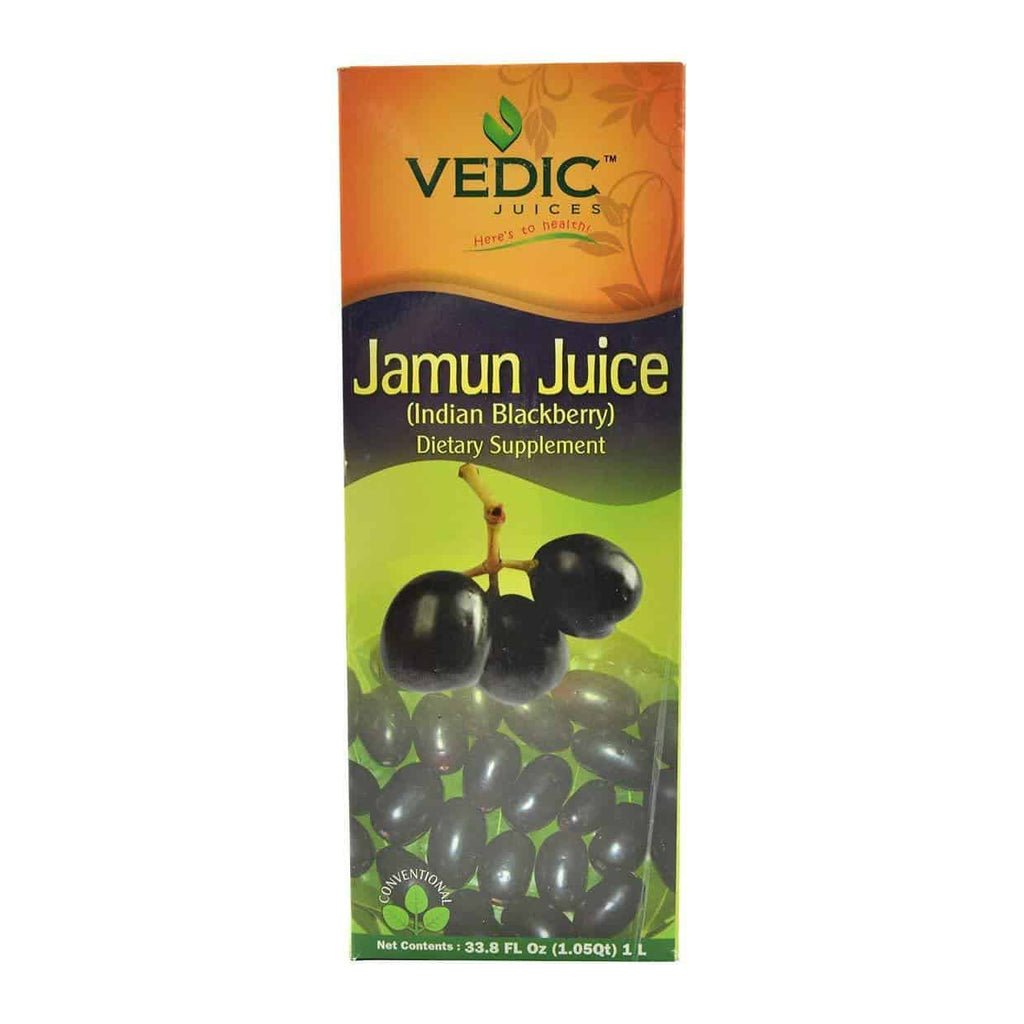 VEDIC Jamun Juice Indian Blackberry Juice, Jamun Juice 