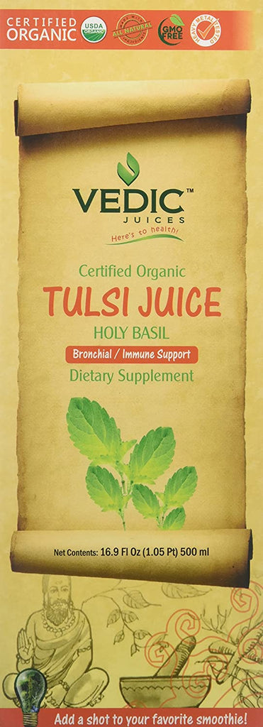 VEDIC Organic Tulsi Juice Tulsi Drink, Vedic Tulsi Juice 