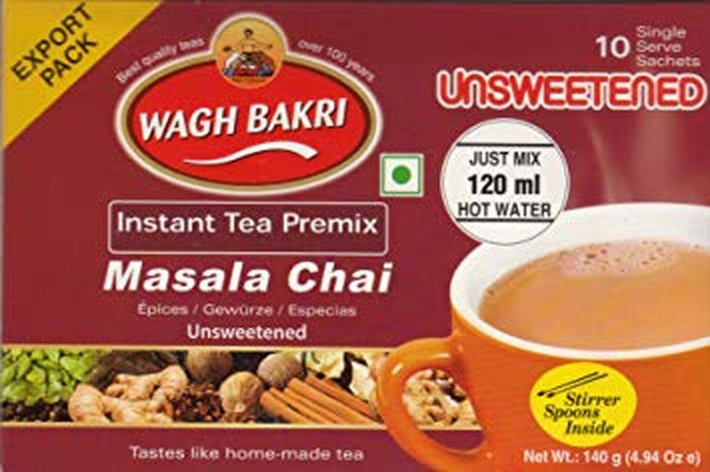Wagh Bakri Unsweetened Masala Tea (Instant Pre-Mix) Unsweetened Masala Tea, Wagh Bakri Masala Tea, Wagh Bakri Unsweetened Masala Tea (Instant Pre-Mix) 